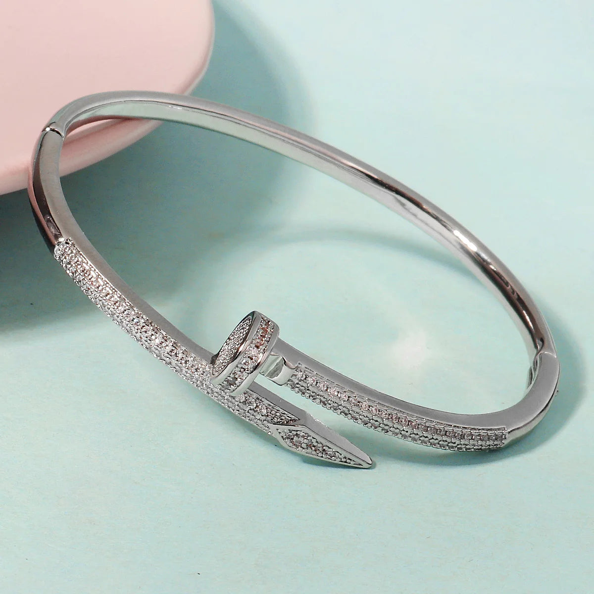 Classic Woman's Nail Bracelet