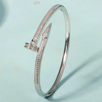 Classic Woman's Nail Bracelet
