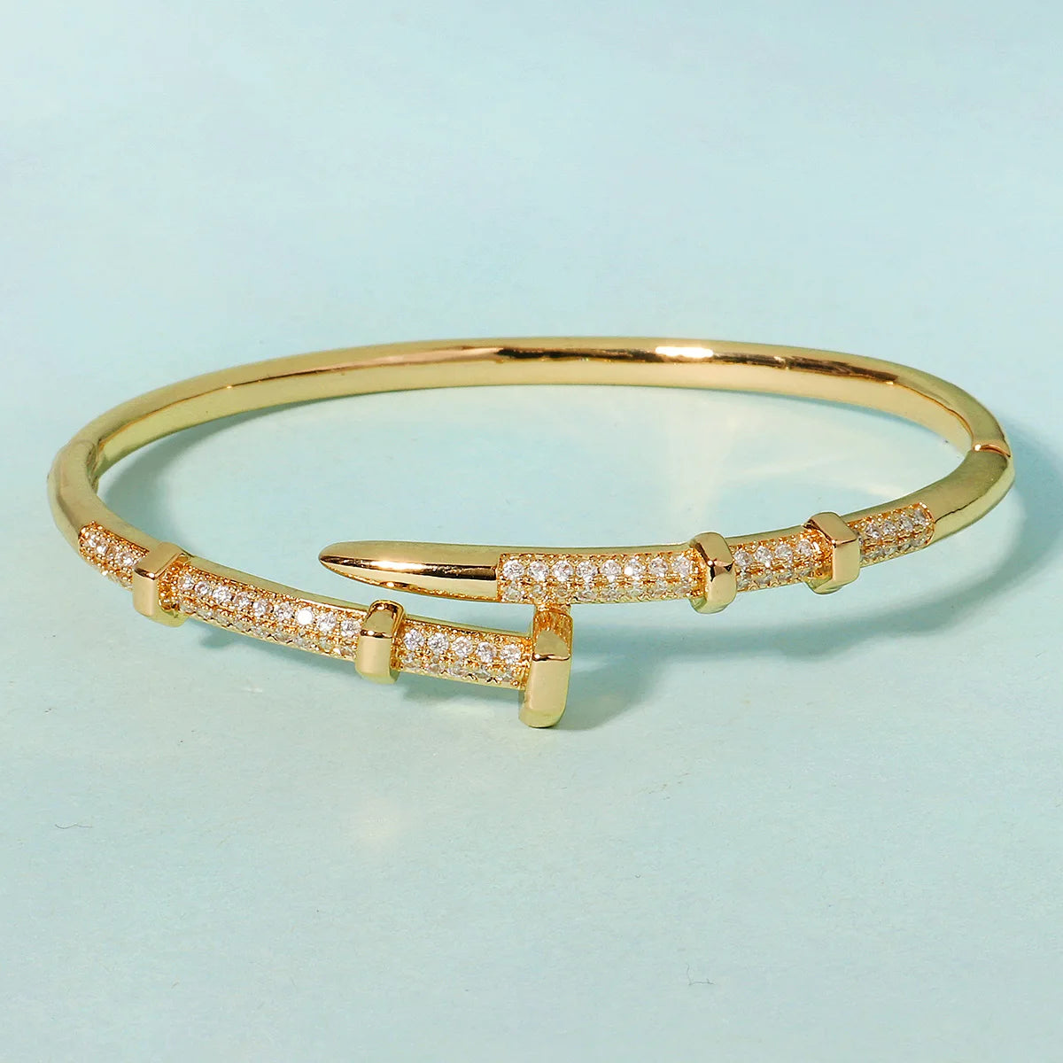 Classic Woman's Nail Bracelet