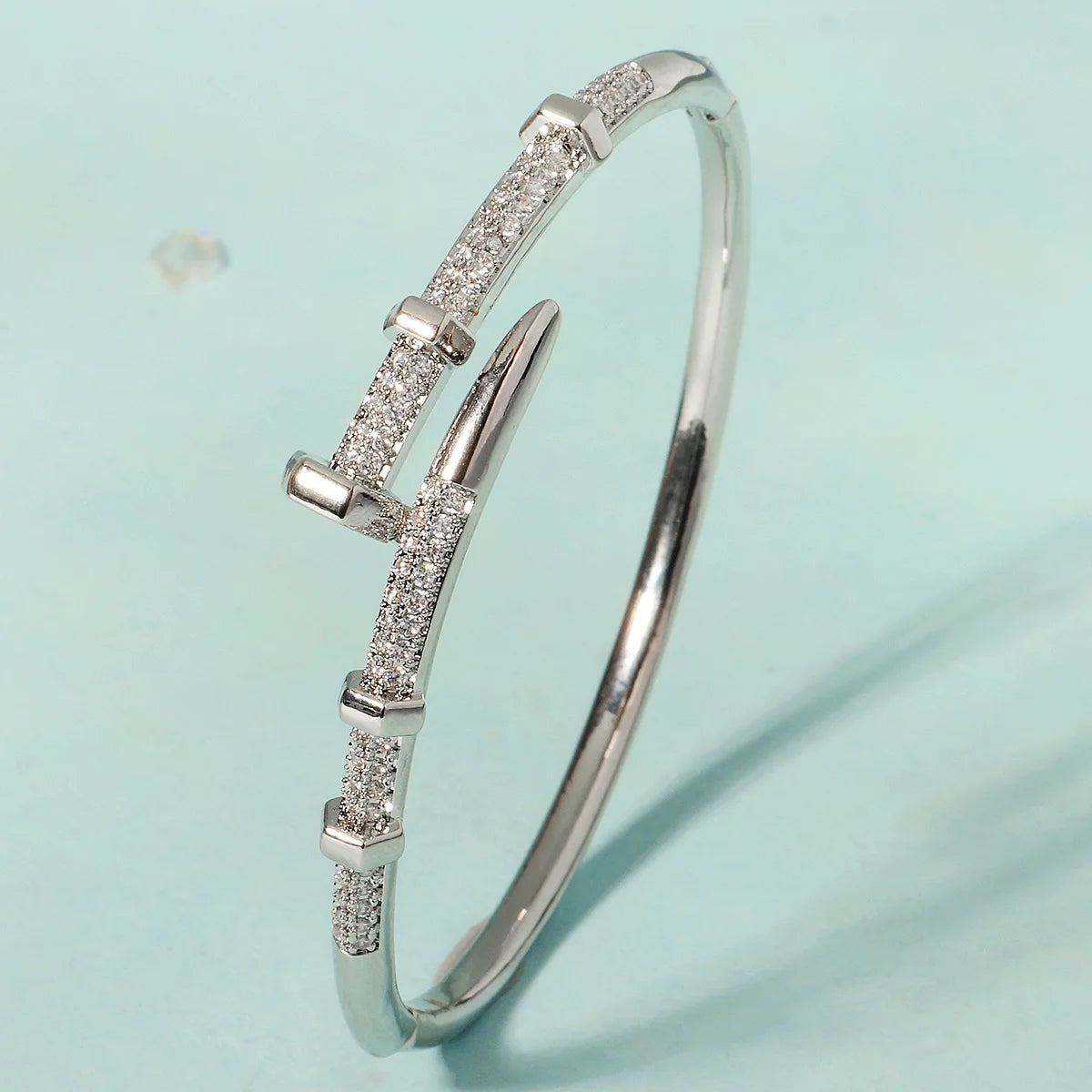 Classic Woman's Nail Bracelet