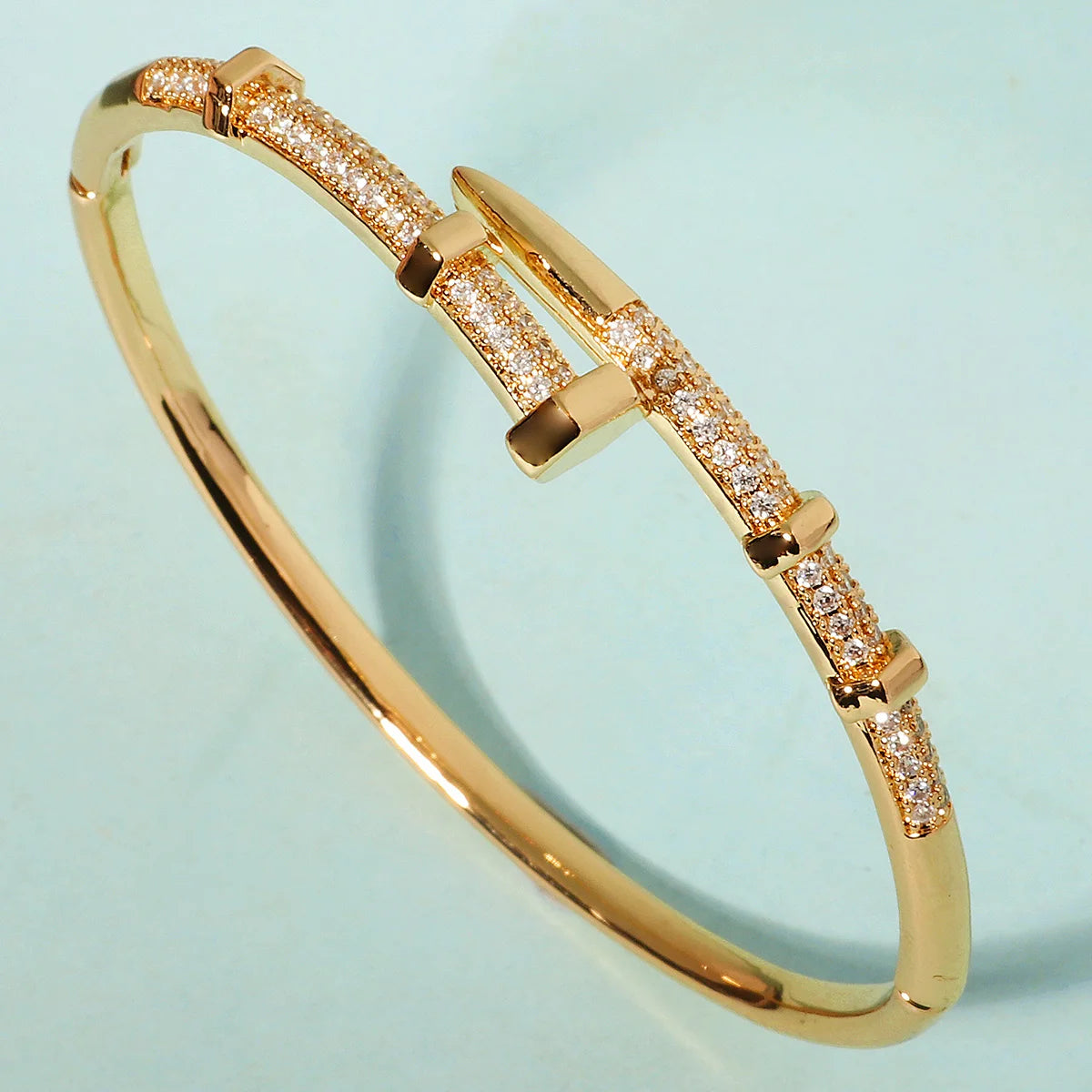 Classic Woman's Nail Bracelet