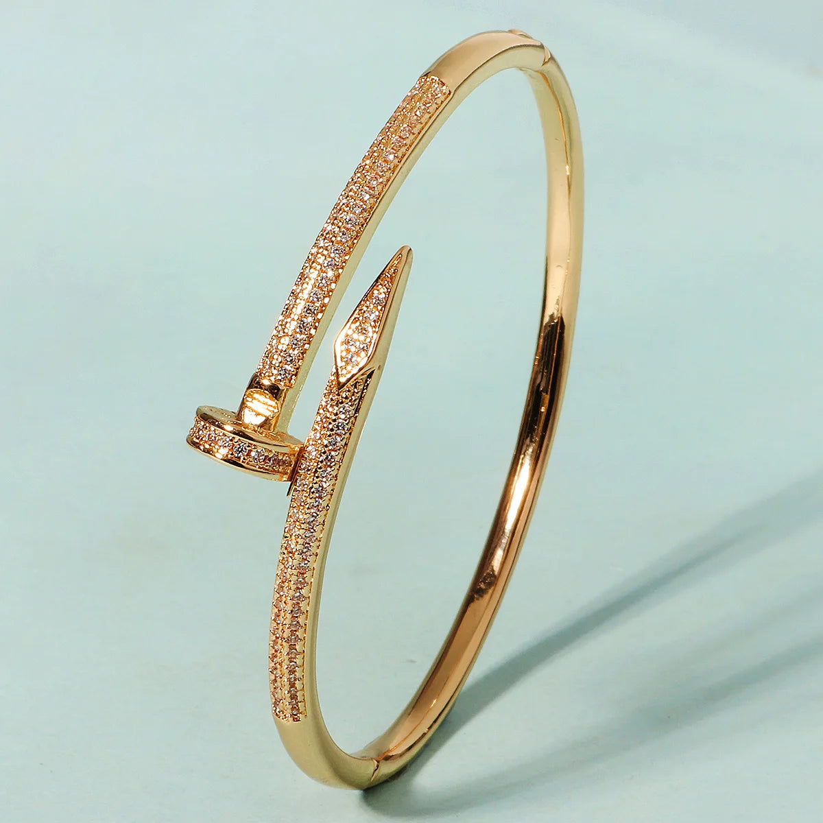 Classic Woman's Nail Bracelet