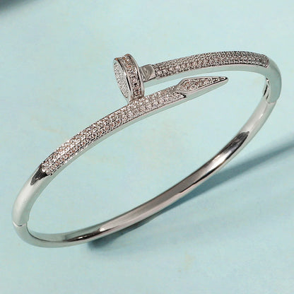 Classic Woman's Nail Bracelet