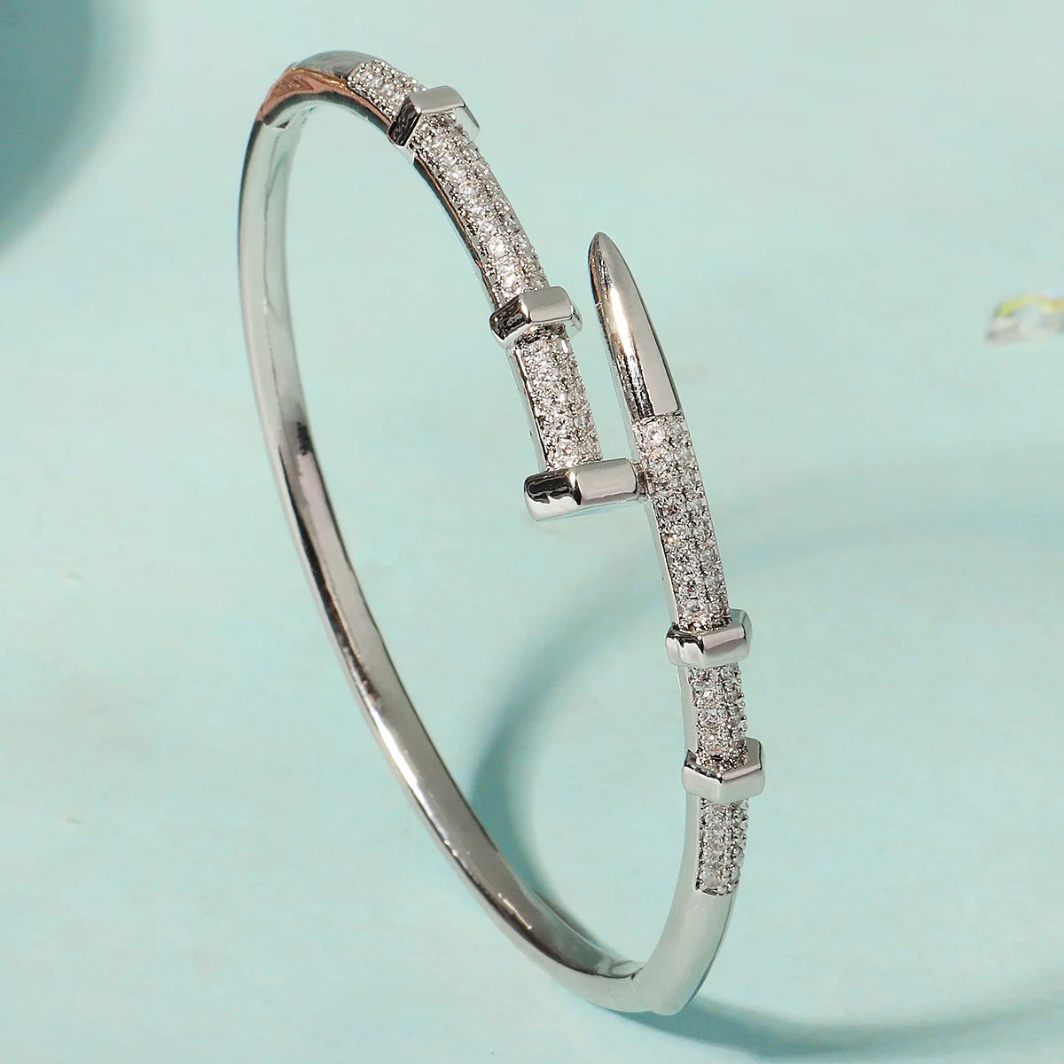Classic Woman's Nail Bracelet
