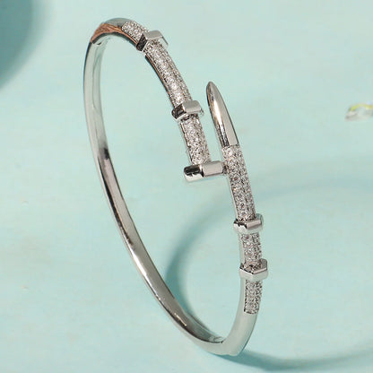 Classic Woman's Nail Bracelet