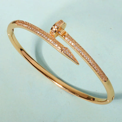 Classic Woman's Nail Bracelet