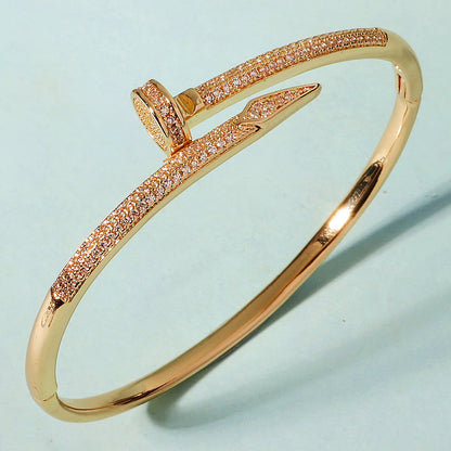 Classic Woman's Nail Bracelet